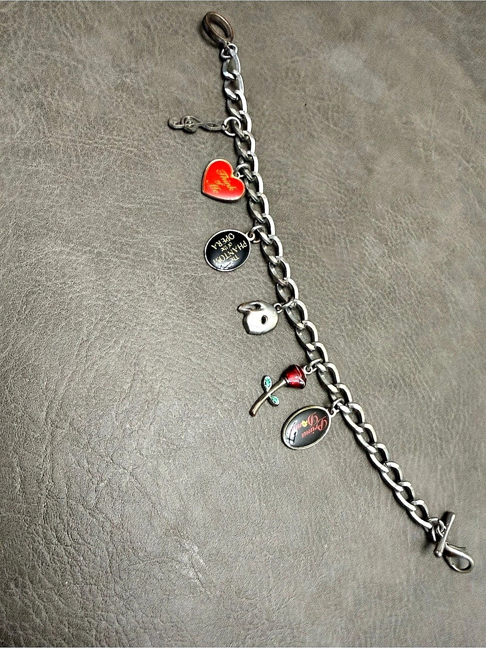 Official Phantom of the Opera Charm Bracelet